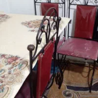 میزنهار خوری ۴ نفره|میز و صندلی غذاخوری|رشت, آب آسیاب|دیوار