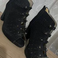 کفش زنانه دخترانه کاملا سالم و نو پاشنه سه سانت|کیف، کفش، کمربند|عجب شیر, |دیوار