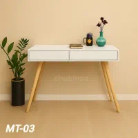 میزتحریر های پایه چوبی با ارسال رایگان