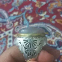 انگشتر عقیق کبود حکاکی شده|جواهرات|بوشهر, |دیوار