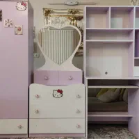 سرویس چوبی نوجوان  کامل در حد نو
