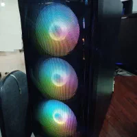 کیس کامپیوتر RGB + هارد M2 پرسرعت