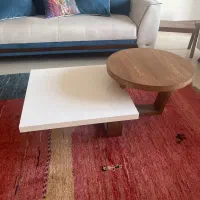 مبلمان هفت نفره و میز وسط سه تا عسلی