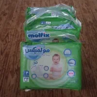 سه بسته پوشک مولفیکس سایز۴  ۳۴عددی|اسباب و اثاث بچه|رامهرمز, |دیوار