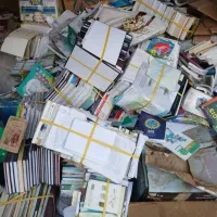 انبار ضایعات کتاب 30 کارتن کاغذ اهن مس برنج