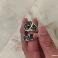 انگشتر نقره رکاب دست سنگ معدنی خواص