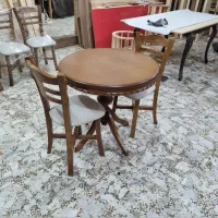 سه نفره و دونفره گرد کم جا|میز و صندلی غذاخوری|رشت, چله خانه|دیوار