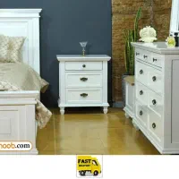 سرویس خواب دونفره نو وآکبند زیر قمیت|تخت و سرویس خواب|اردکان, |دیوار