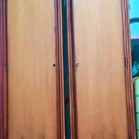 کمد چوبی ۲ عدد با ۲تا پاتختی میز آرایش