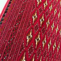 دوجفت پشتی دست بافت ترکمن|پشتی|مشهد, دانشجو|دیوار