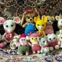 فروش انواع عروسک بافتنی