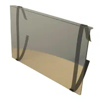 محافظ شفاف تلویزیون ۶۵ اینچ