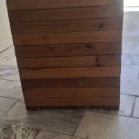 گلدان چوبی /میز چوبی