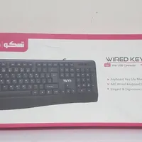 کیبورد سیمی تسکو مدل TK 8033 WIRED