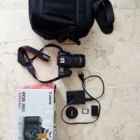 دوربینcanon 200Dهمراه تجهیزات