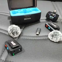 میکروفون یقهای بیسیم BOYA BY-XM6-S2 نسخه Type-C)|صوتی و تصویری|اصفهان, تخت فولاد|دیوار