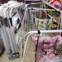 پایه ی تاب ریلکسی و پایه ی گهواره((سیسمونی شکیبا)|اسباب و اثاث بچه|کرمان, |دیوار