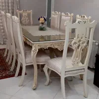 ناهارخوری ۸ نفره در حد نو