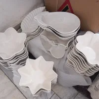 ظروف‌چینی سفید|ظروف سرو و پذیرایی|قرچک, زیبا شهر|دیوار