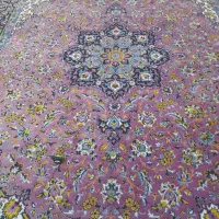 فرش ۱۲ متری زمینه لاکی