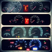 نور پشت صفحه کیلومتر تیبا پراید ۱۴۱ صیا ۱۳۲ و ۱۱۱