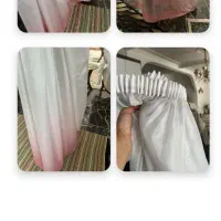 پرده حریر 3 عدد