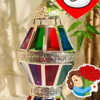 فانوس رمضانی|ریسه و چراغ تزئینی|بندر امام خمینی, |دیوار