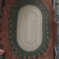پادری دست باف مکرومه