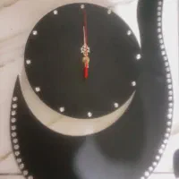 ساعت چوبی چسبی تزعینی زیبا و سبک|ساعت دیواری و تزئینی|مشهد, هفت تیر (نه دره)|دیوار