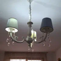 لوستر و چراغ خواب و چراغ مطالعه ست