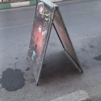 تابلو دو طرفه فلزی|تابلو، نقاشی، عکس|قم, انصار‌الحسین|دیوار