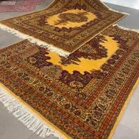 فرش دستباف بساک نقشه قشقایی جفت ۹۰ درصد ۶ متری|فرش|مشکیندشت, |دیوار
