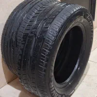 دو حلقه لاستیک ۲۰۵ ۶۰ ۱۴ کویر تایر