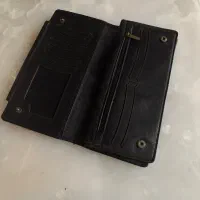 کیف پول چرم طبیعی جادار و شیک