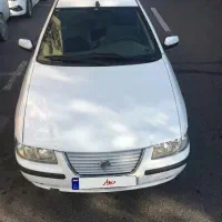 سمند ef7مدل ۹۵رنگ سفید دو گانه سوز