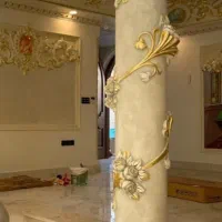 نقاشی پتینه ورق طلا بازسازی حرفه ای