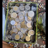 تعداد زیادی سکه ایرانی و خارجی برای سفره ۷سین