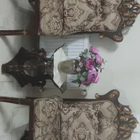 مبل سلطنتی 9 نفره|مبلمان خانگی و میز عسلی|پاکدشت, |دیوار