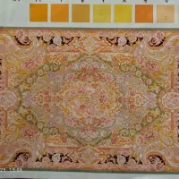 دار قالی ابریشم زرع و نیم سالاری