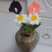 گل  رز بافتنی بهترین جایگزین برای گل های طبیعی .|گل مصنوعی|کاشان, فاز ۱ ناجی آباد|دیوار