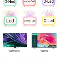 تلویزیون ال ای دی سامسونگ 43 تا 85 اینچ 2024-2025