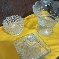 سه تیکه شکلات خوری + قندان همگی با هم فقط ۳۵۵