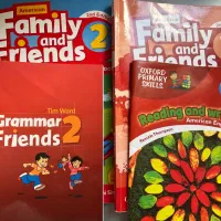 کتاب زبان family and friends