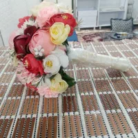 دسته گل. عروس|گل مصنوعی|برازجان, |دیوار