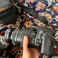 بدنه دوربین canon 1100d با لنز ۱۸ ۱۳۵ در حد نو|دوربین عکاسی و فیلمبرداری|تهران, مدائن|دیوار