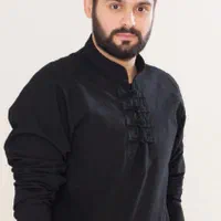 پیراهن شلوار مشکی نخ پنبه خنک ویژه اربعین|لباس|جیرفت, |دیوار