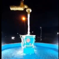 مجسمه  شیر اب جدید فایبرگلاس