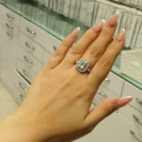 اَنگشتر نقر.ه|جواهرات|اصفهان, خیادان|دیوار