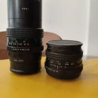 دو عدد لنز پرکتیکا آنالوگ پیچی50-135+ مبدل سونی|دوربین عکاسی و فیلم‌برداری|تهران, امامت|دیوار