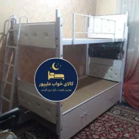 تخت خواب دوطبقه مهمان میزبان(سه نفره)